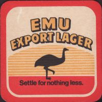 Beer coaster swan-25