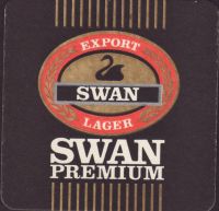 Beer coaster swan-27