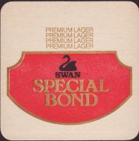 Beer coaster swan-29