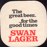 Beer coaster swan-3-zadek