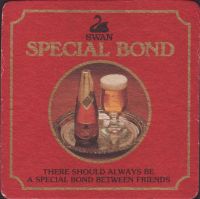 Beer coaster swan-30-small