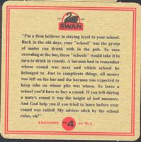 Beer coaster swan-8-zadek