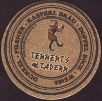 Beer coaster tennents-kasperl-brau-1