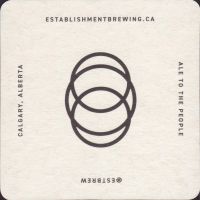 Beer coaster the-establishment-1-zadek