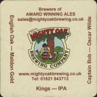Beer coaster the-mighty-oak-brewing-1