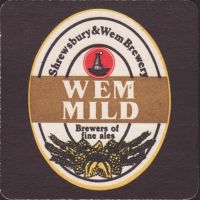 Beer coaster the-shrewsbury-and-wem-1