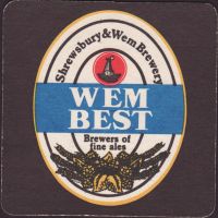 Beer coaster the-shrewsbury-and-wem-2-small