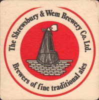 Pivní tácek the-shrewsbury-and-wem-3-zadek-small