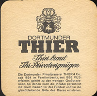 Beer coaster thier-bier-2-zadek