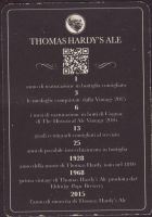 Pivní tácek thomas-hardy-31-zadek-small