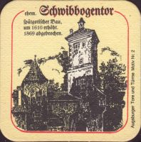 Beer coaster thorbrau-13-zadek