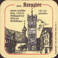 Beer coaster thorbrau-15-zadek