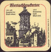 Beer coaster thorbrau-17-zadek