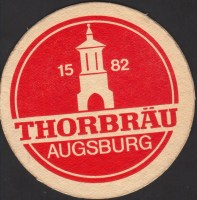 Beer coaster thorbrau-18-oboje