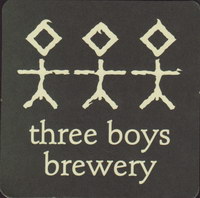 Beer coaster three-boys-1-small