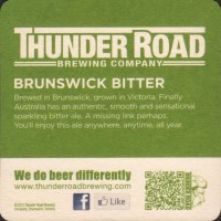 Pivní tácek thunder-road-2-zadek