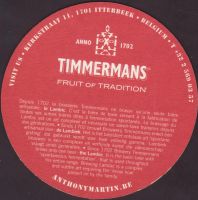 Pivní tácek timmermans-30-zadek