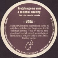 Beer coaster topolska-hospoda-5-zadek