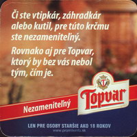 Beer coaster topvar-33-zadek