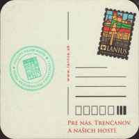 Beer coaster trenciansky-pivovar-lanius-13-zadek-small