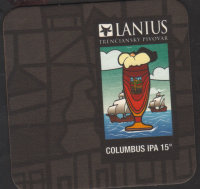 Beer coaster trenciansky-pivovar-lanius-136-small