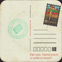 Beer coaster trenciansky-pivovar-lanius-14-zadek