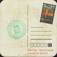 Beer coaster trenciansky-pivovar-lanius-15-zadek