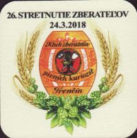 Beer coaster trenciansky-pivovar-lanius-33-zadek