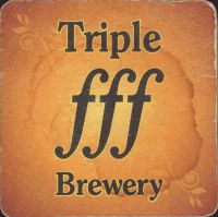 Beer coaster triple-fff-1