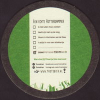 Beer coaster trots-bier-rotterdam-1-zadek