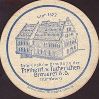 Beer coaster tucher-brau-19-zadek