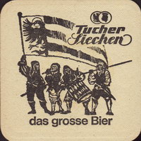 Beer coaster tucher-brau-30-zadek