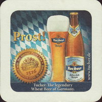 Beer coaster tucher-brau-41-zadek