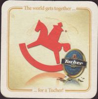 Beer coaster tucher-brau-61-zadek