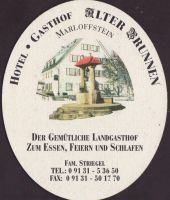 Beer coaster tucher-brau-80-zadek