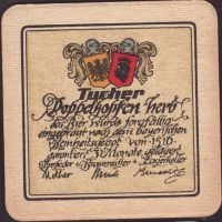 Beer coaster tucher-brau-83-zadek-small