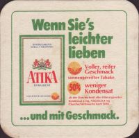 Beer coaster tucher-brau-90-zadek