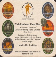 Beer coaster twickenham-fine-ales-3-zadek