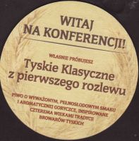 Beer coaster tyskie-105-zadek-small