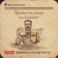 Beer coaster tyskie-117-zadek-small