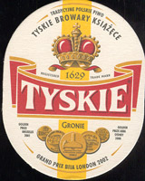 Beer coaster tyskie-12