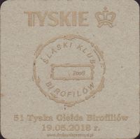 Beer coaster tyskie-143-small