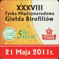 Beer coaster tyskie-146