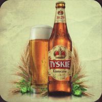 Beer coaster tyskie-147-zadek