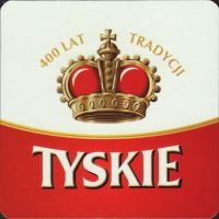 Beer coaster tyskie-148-zadek-small