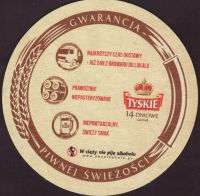 Beer coaster tyskie-152-zadek