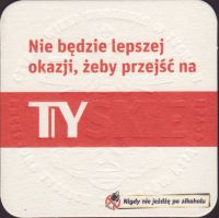 Pivní tácek tyskie-155-zadek