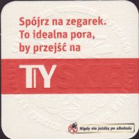 Beer coaster tyskie-156-zadek-small