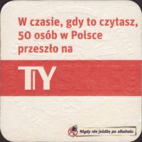 Beer coaster tyskie-162-zadek