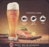 Beer coaster tyskie-165-zadek
